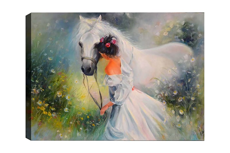 Dekorativ Canvasbilde 50x70 cm - Flerfarget - Innredning - Bilder & kunst - Lerretsbilder