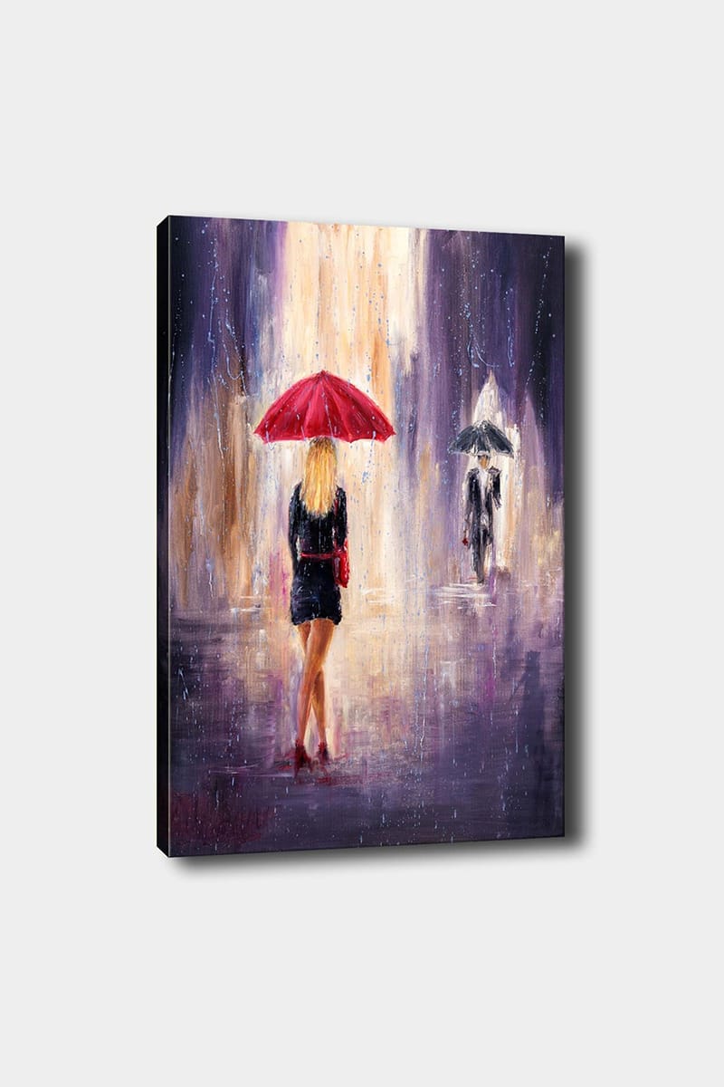 Dekorativ Canvasbilde 50x70 cm - Flerfarget - Innredning - Bilder & kunst - Lerretsbilder
