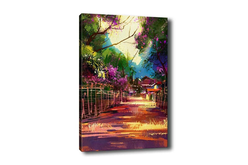 Dekorativ Canvasbilde 50x70 cm - Flerfarget - Innredning - Bilder & kunst - Lerretsbilder