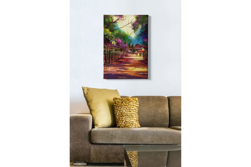 Dekorativ Canvasbilde 50x70 cm - Flerfarget - Innredning - Bilder & kunst - Lerretsbilder