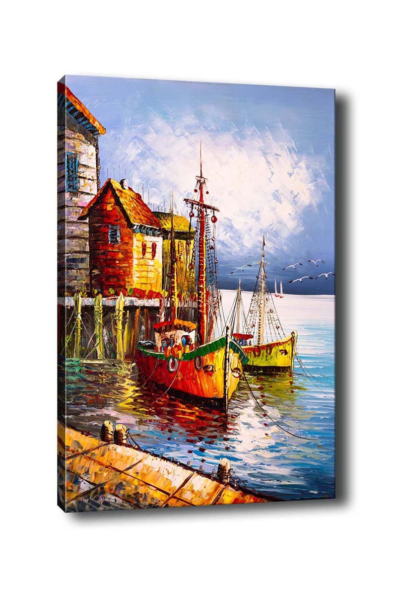 Dekorativ Canvasbilde 50x70 cm - Flerfarget - Innredning - Bilder & kunst - Lerretsbilder