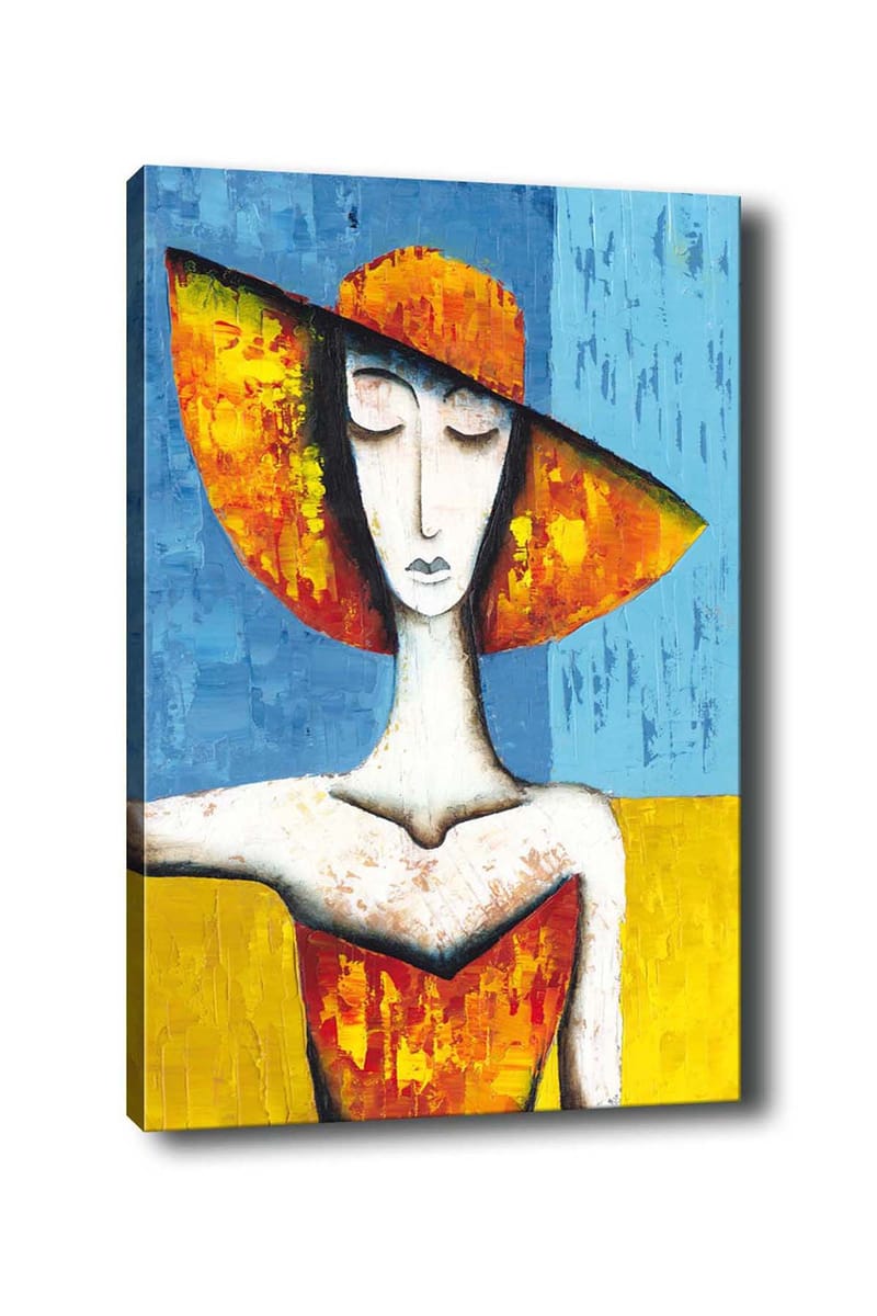 Dekorativ Canvasbilde 50x70 cm - Flerfarget - Innredning - Bilder & kunst - Lerretsbilder
