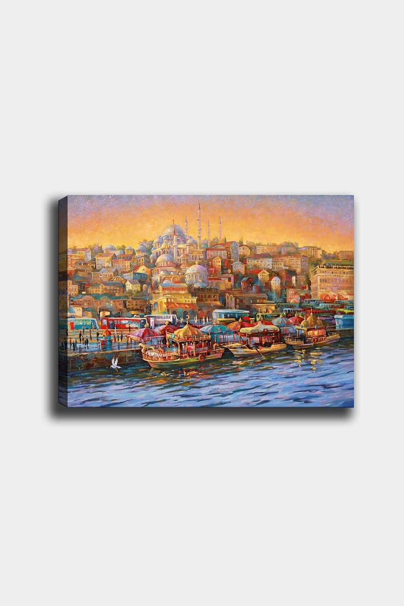 Dekorativ Canvasbilde 50x70 cm - Flerfarget - Innredning - Bilder & kunst - Lerretsbilder