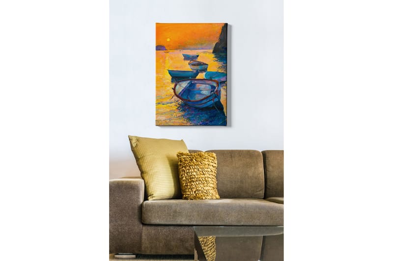 Dekorativ Canvasbilde 50x70 cm - Flerfarget - Innredning - Bilder & kunst - Lerretsbilder