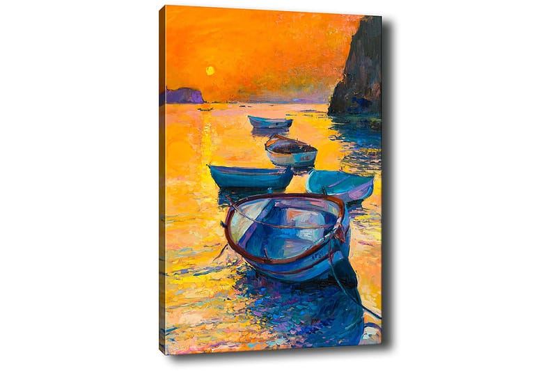 Dekorativ Canvasbilde 50x70 cm - Flerfarget - Innredning - Bilder & kunst - Lerretsbilder