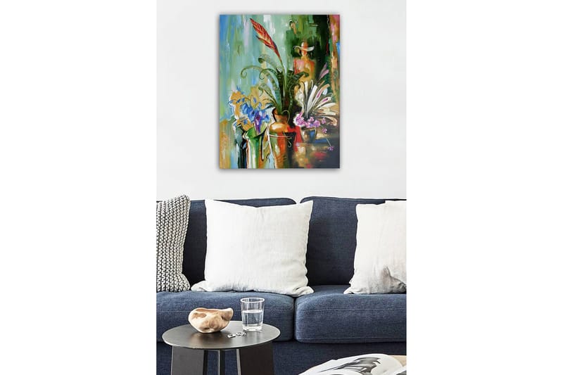 Dekorativ Canvasbilde 50x70 cm - Flerfarget - Innredning - Bilder & kunst - Lerretsbilder