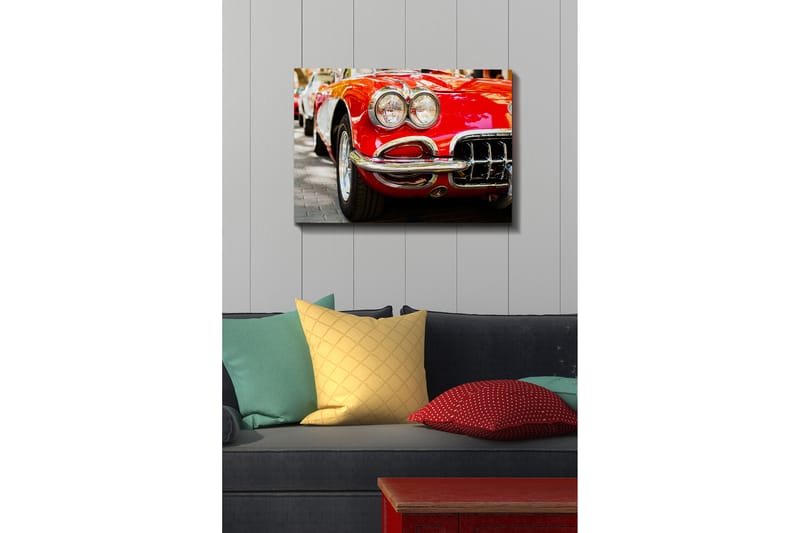 Dekorativ Canvasbilde 50x70 cm - Flerfarget - Innredning - Bilder & kunst - Lerretsbilder