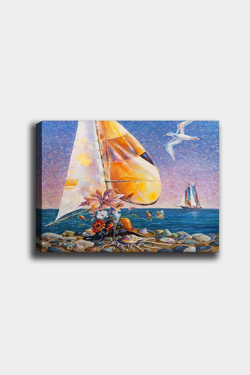 Dekorativ Canvasbilde 50x70 cm - Flerfarget - Innredning - Bilder & kunst - Lerretsbilder