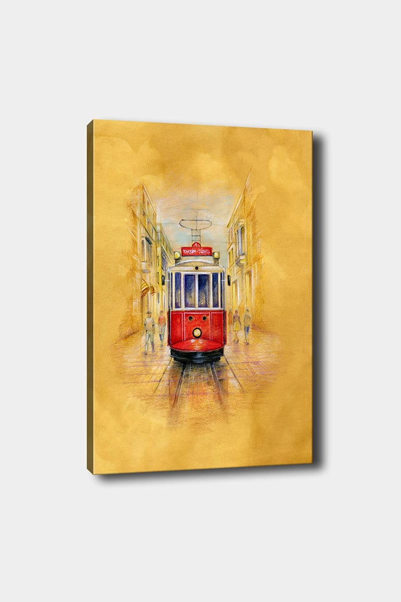 Dekorativ Canvasbilde 50x70 cm - Flerfarget - Innredning - Bilder & kunst - Lerretsbilder