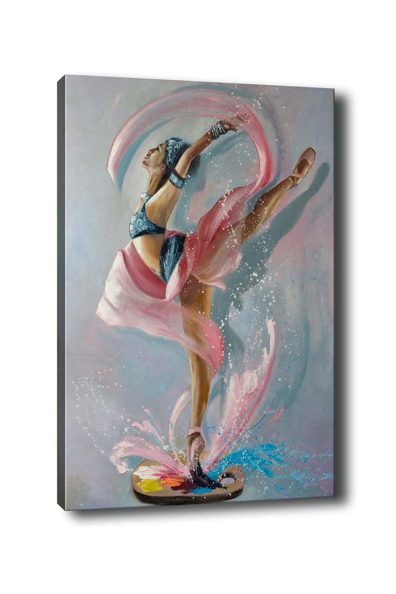 Dekorativ Canvasbilde 50x70 cm - Flerfarget - Innredning - Bilder & kunst - Lerretsbilder
