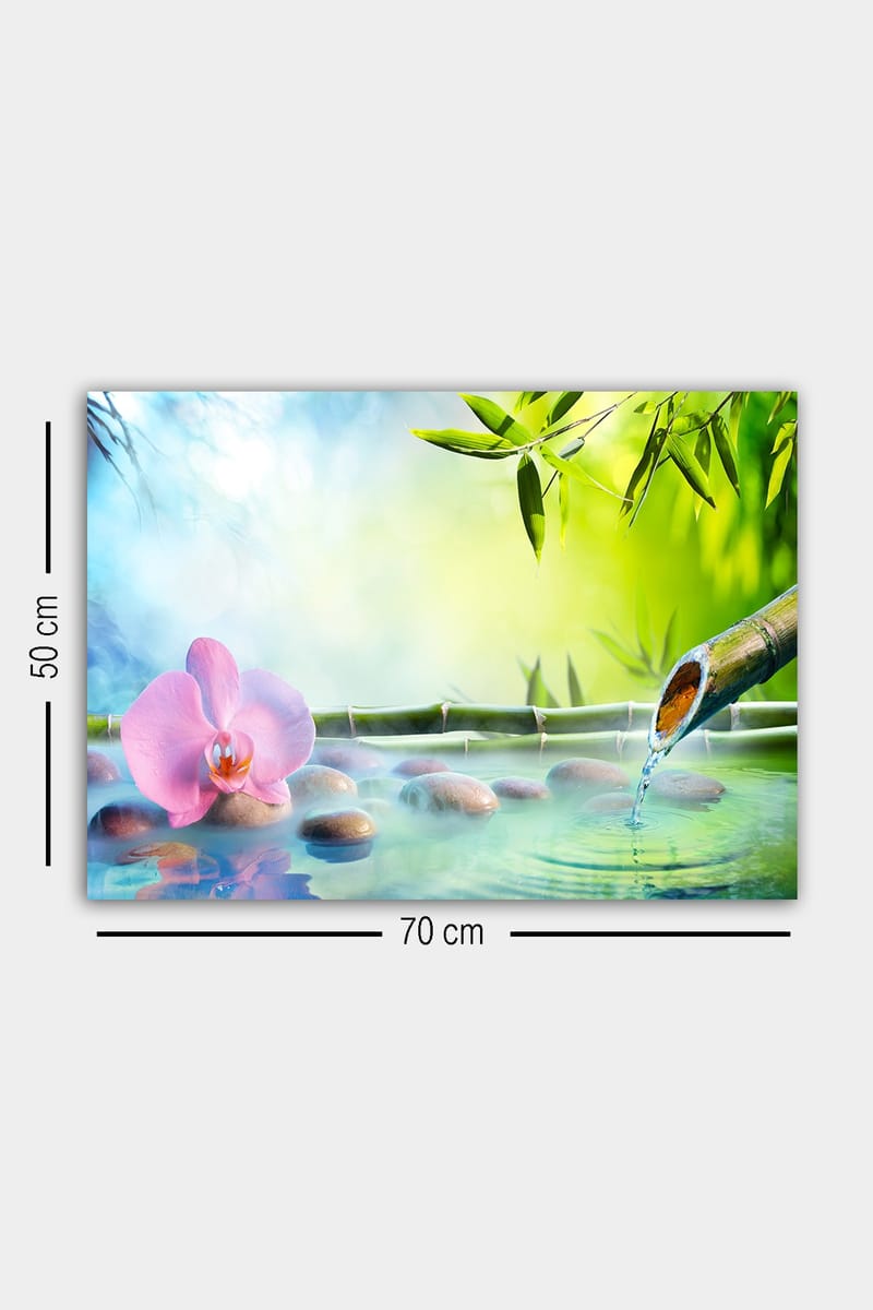 Dekorativ Canvasbilde 50x70 cm - Flerfarget - Innredning - Bilder & kunst - Lerretsbilder