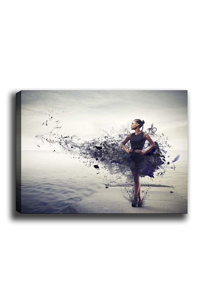 Dekorativ Canvasbilde 50x70 cm - Flerfarget - Innredning - Bilder & kunst - Lerretsbilder