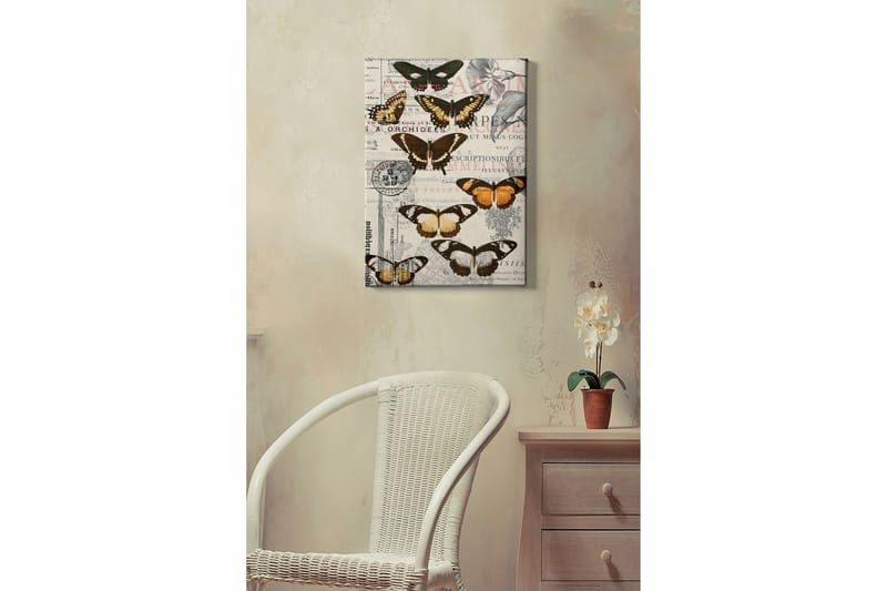 Dekorativ Canvasbilde 50x70 cm - Flerfarget - Innredning - Bilder & kunst - Lerretsbilder