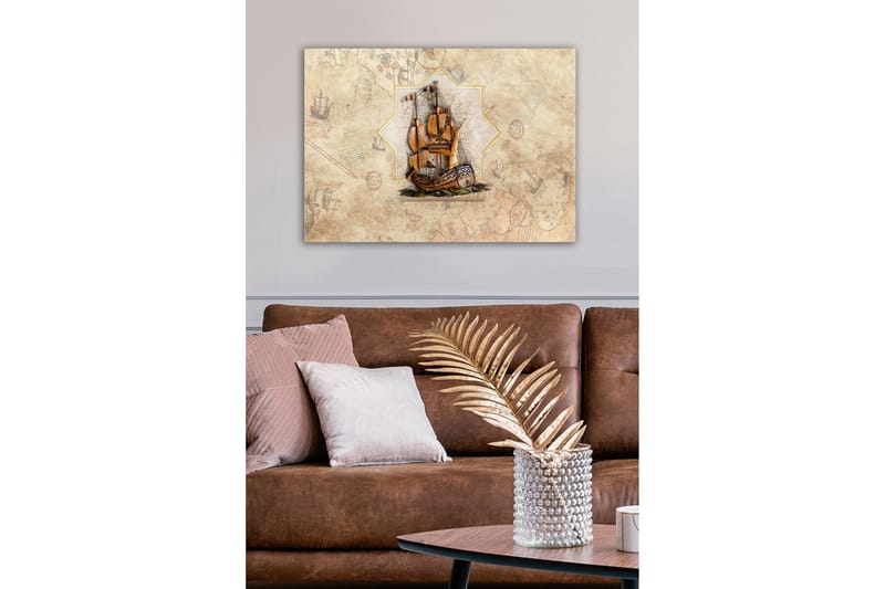Dekorativ Canvasbilde 50x70 cm - Flerfarget - Innredning - Bilder & kunst - Lerretsbilder