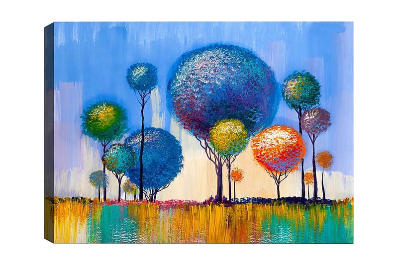 Dekorativ Canvasbilde 50x70 cm - Flerfarget - Innredning - Bilder & kunst - Lerretsbilder