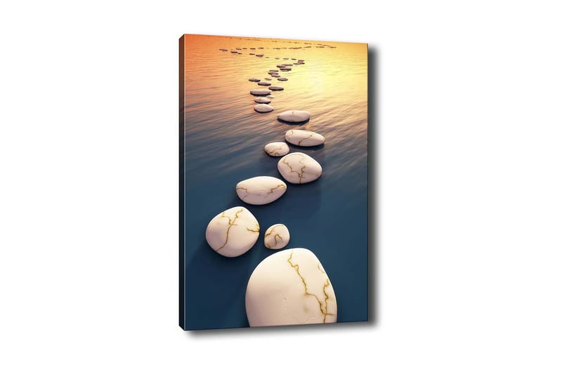 Dekorativ Canvasbilde 50x70 cm - Flerfarget - Innredning - Bilder & kunst - Lerretsbilder