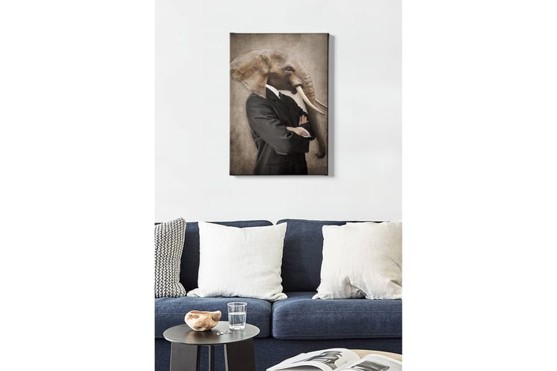 Dekorativ Canvasbilde 50x70 cm - Flerfarget - Innredning - Bilder & kunst - Lerretsbilder