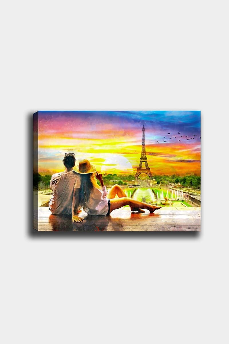 Dekorativ Canvasbilde 50x70 cm - Flerfarget - Innredning - Bilder & kunst - Lerretsbilder