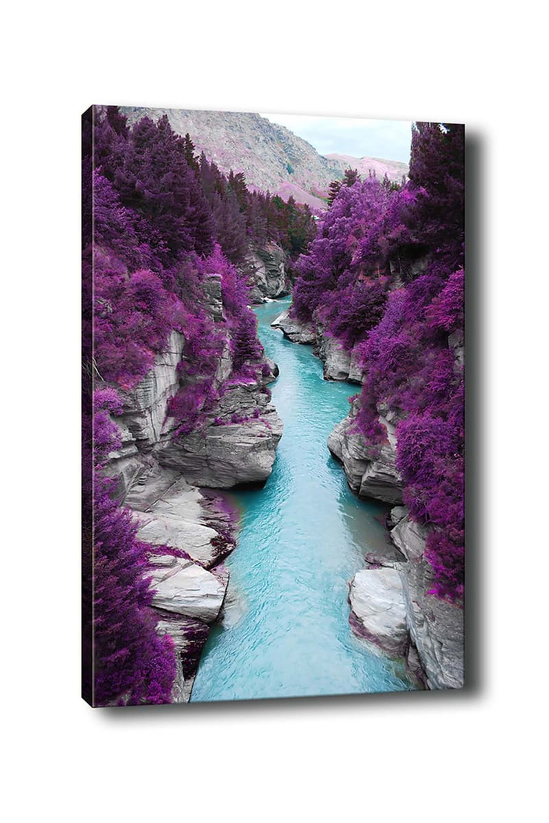 Dekorativ Canvasbilde 50x70 cm - Flerfarget - Innredning - Bilder & kunst - Lerretsbilder