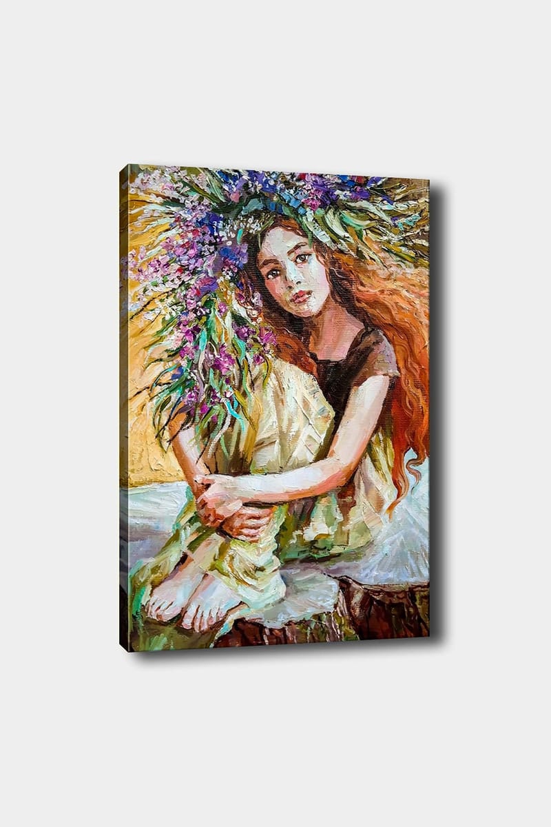 Dekorativ Canvasbilde 50x70 cm - Flerfarget - Innredning - Bilder & kunst - Lerretsbilder