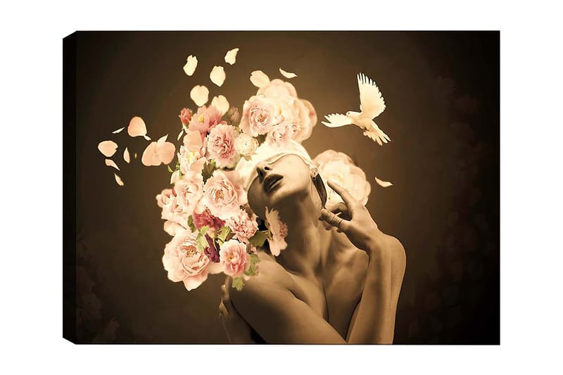 Dekorativ Canvasbilde 50x70 cm - Flerfarget - Innredning - Bilder & kunst - Lerretsbilder