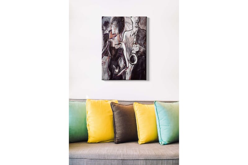 Dekorativ Canvasbilde 50x70 cm - Flerfarget - Innredning - Bilder & kunst - Lerretsbilder
