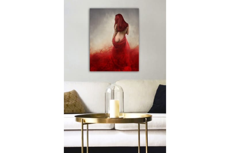 Dekorativ Canvasbilde 50x70 cm - Flerfarget - Innredning - Bilder & kunst - Lerretsbilder