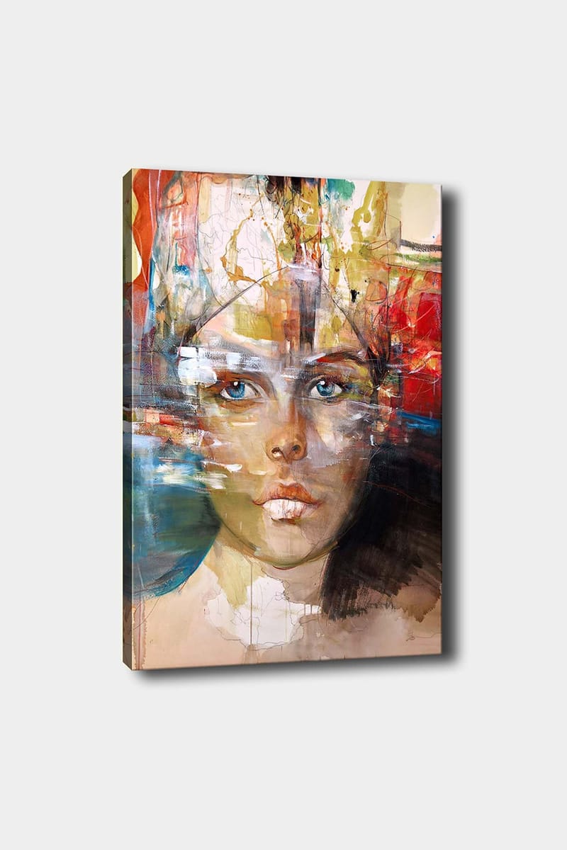 Dekorativ Canvasbilde 50x70 cm - Flerfarget - Innredning - Bilder & kunst - Lerretsbilder
