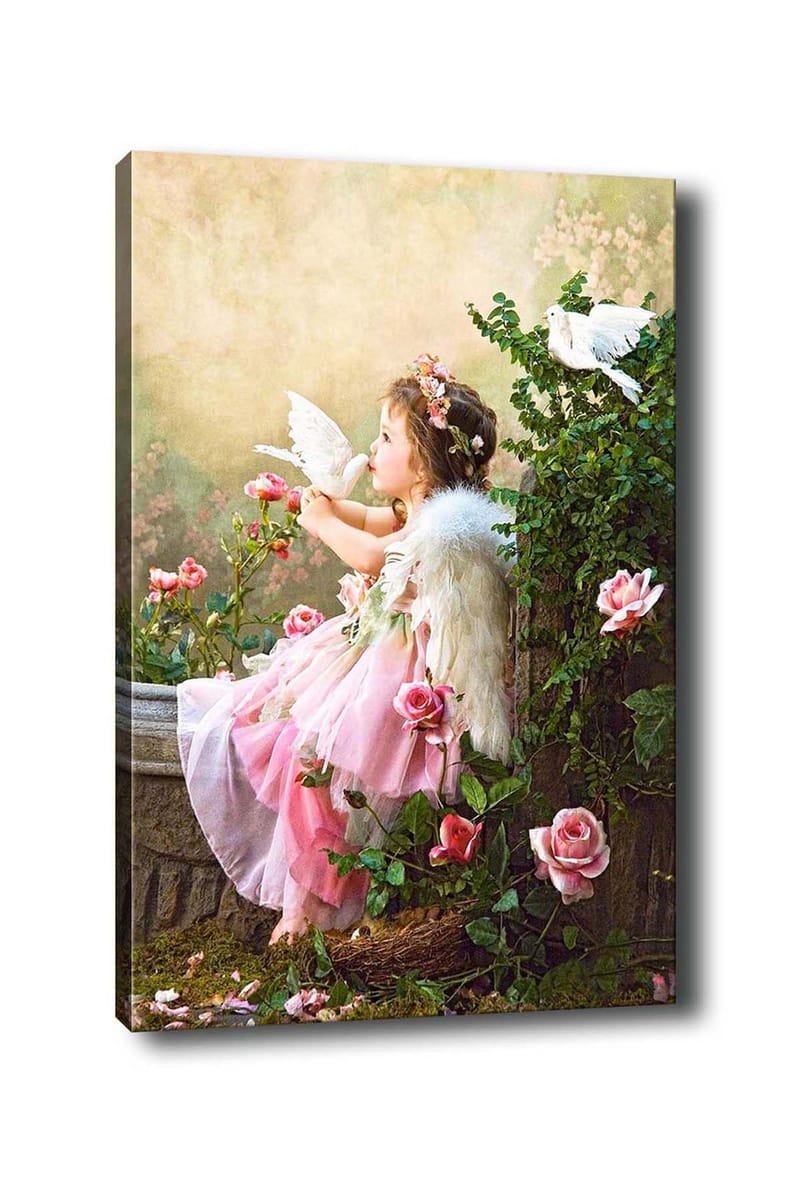Dekorativ Canvasbilde 50x70 cm - Flerfarget - Innredning - Bilder & kunst - Lerretsbilder