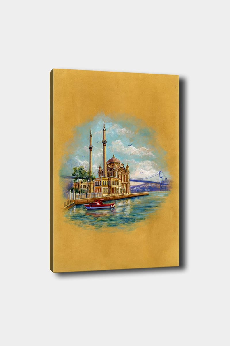 Dekorativ Canvasbilde 50x70 cm - Flerfarget - Innredning - Bilder & kunst - Lerretsbilder
