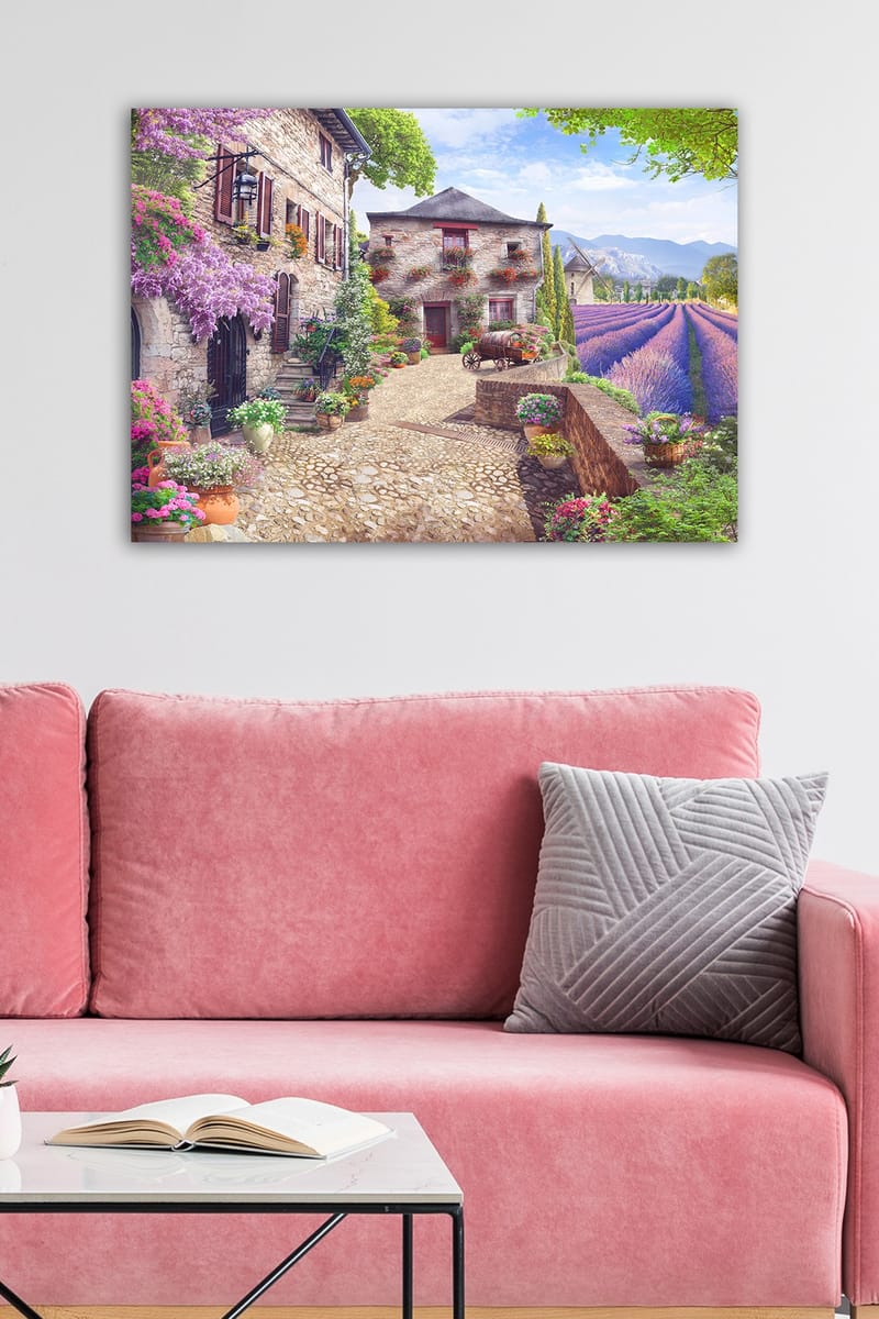 Dekorativ Canvasbilde 50x70 cm - Flerfarget - Innredning - Bilder & kunst - Lerretsbilder