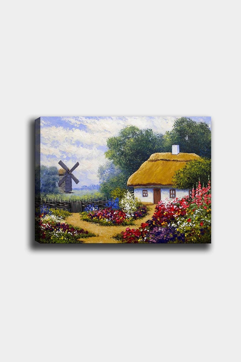 Dekorativ Canvasbilde 50x70 cm - Flerfarget - Innredning - Bilder & kunst - Lerretsbilder