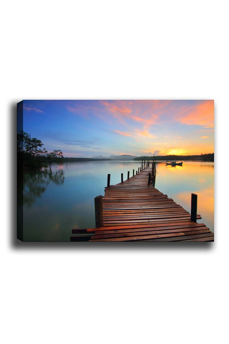 Dekorativ Canvasbilde 50x70 cm - Flerfarget - Innredning - Bilder & kunst - Lerretsbilder