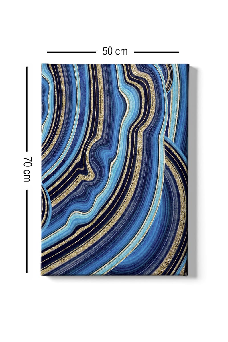 Dekorativ Canvasbilde 50x70 cm - Flerfarget - Innredning - Bilder & kunst - Lerretsbilder
