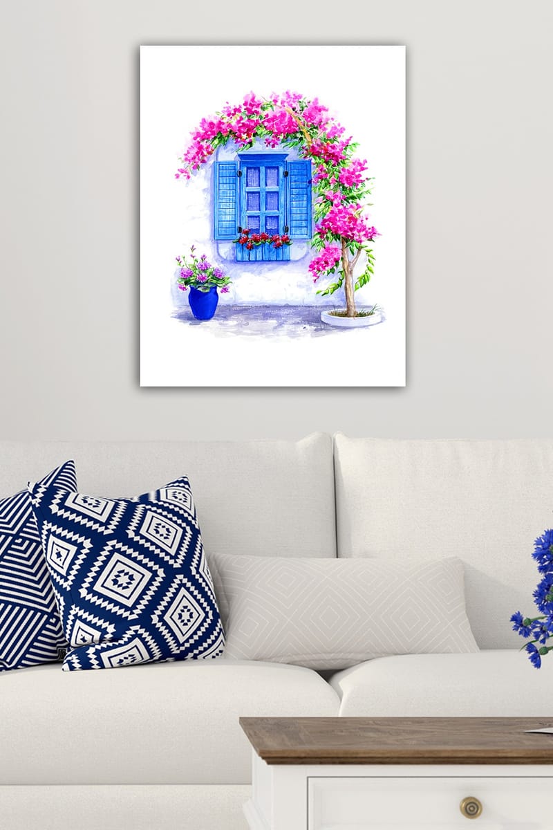 Dekorativ Canvasbilde 50x70 cm - Flerfarget - Innredning - Bilder & kunst - Lerretsbilder