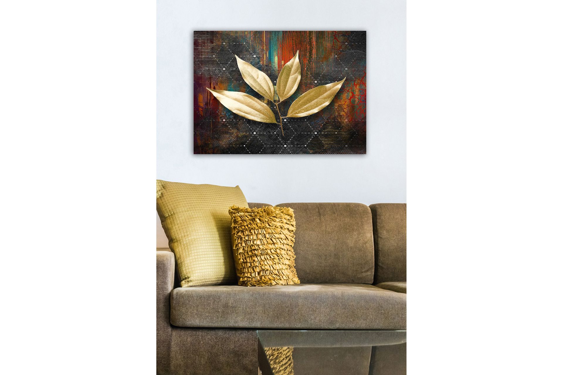 Dekorativ Canvasbilde 50x70 cm - Flerfarget - Innredning - Bilder & kunst - Lerretsbilder