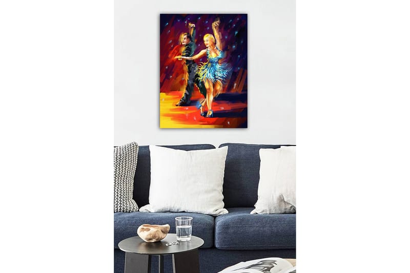 Dekorativ Canvasbilde 50x70 cm - Flerfarget - Innredning - Bilder & kunst - Lerretsbilder