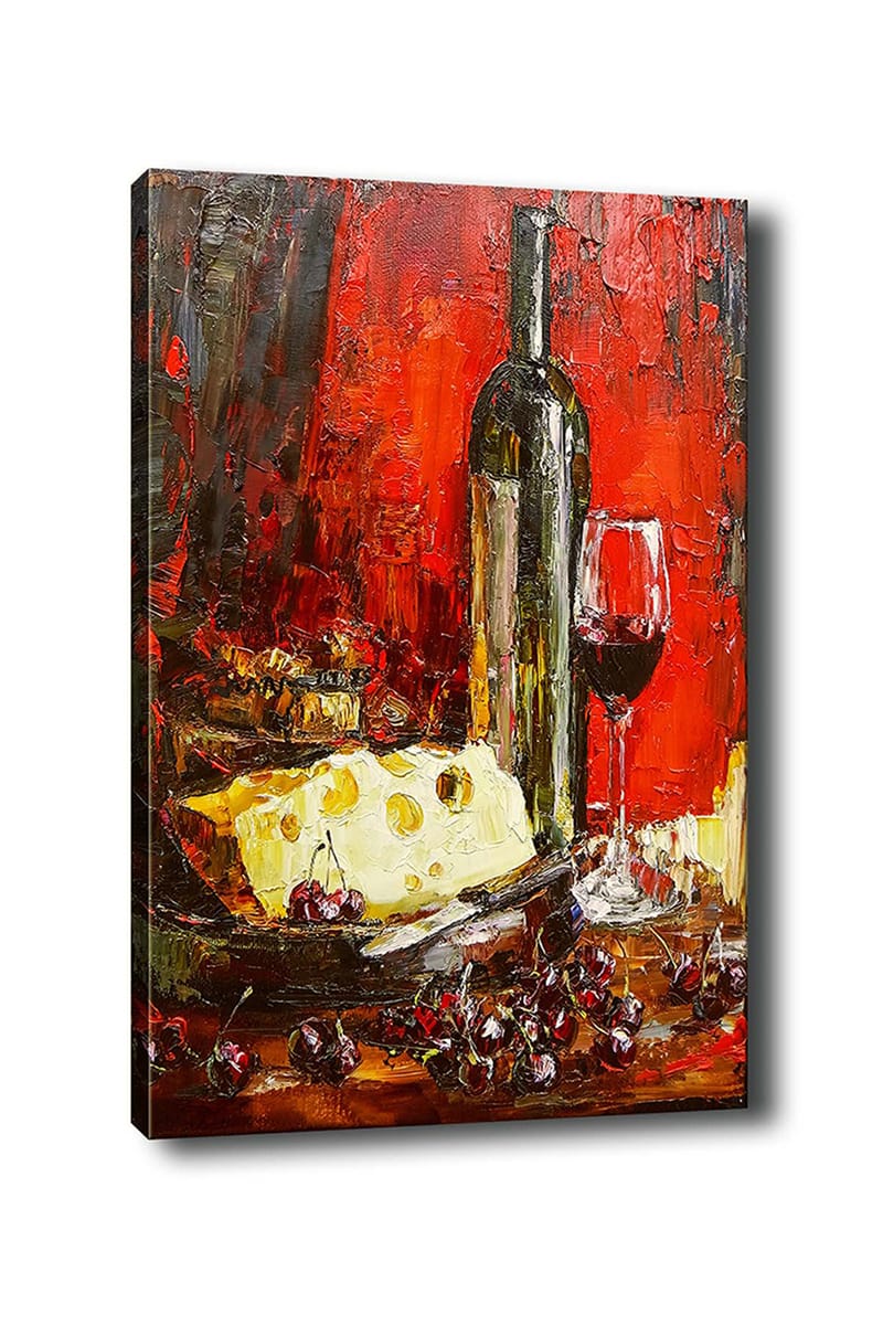 Dekorativ Canvasbilde 50x70 cm - Flerfarget - Innredning - Bilder & kunst - Lerretsbilder