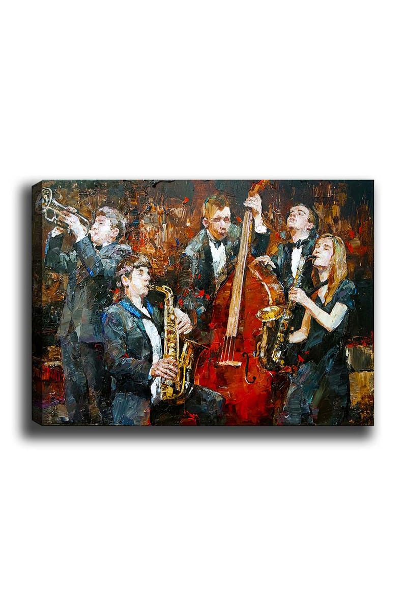 Dekorativ Canvasbilde 50x70 cm - Flerfarget - Innredning - Bilder & kunst - Lerretsbilder