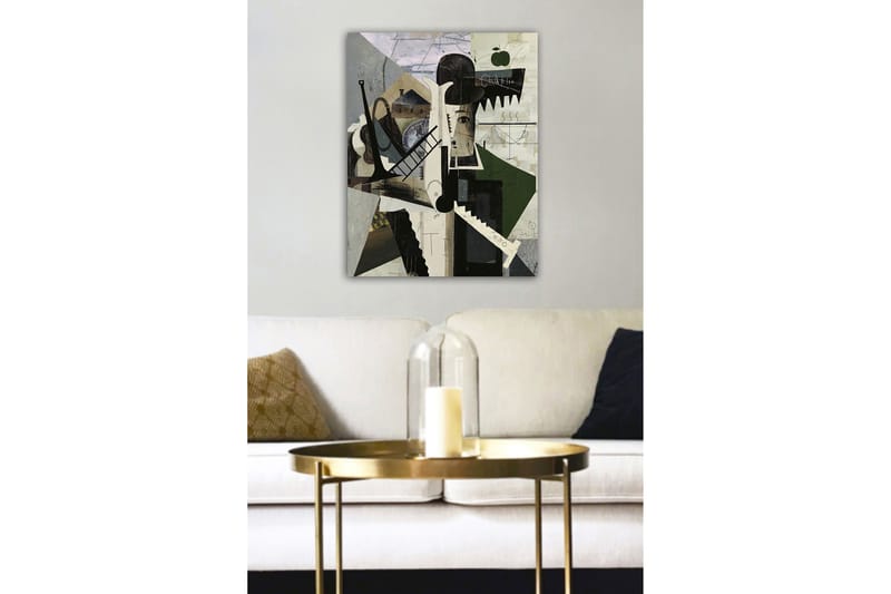 Dekorativ Canvasbilde 50x70 cm - Flerfarget - Innredning - Bilder & kunst - Lerretsbilder