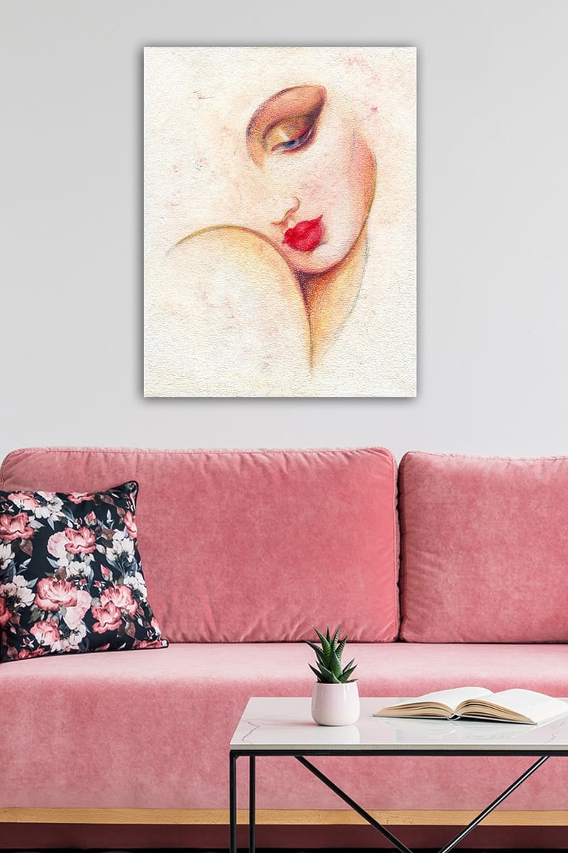 Dekorativ Canvasbilde 50x70 cm - Flerfarget - Innredning - Bilder & kunst - Lerretsbilder