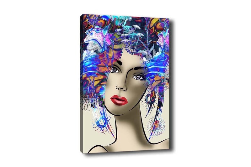Dekorativ Canvasbilde 50x70 cm - Flerfarget - Innredning - Bilder & kunst - Lerretsbilder