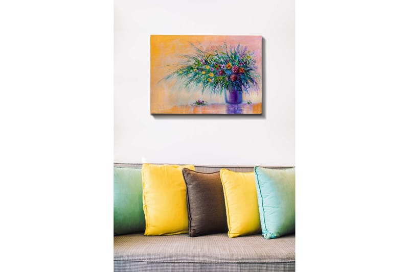 Dekorativ Canvasbilde 50x70 cm - Flerfarget - Innredning - Bilder & kunst - Lerretsbilder