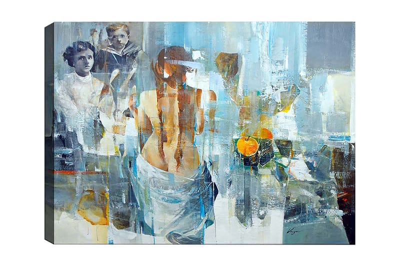 Dekorativ Canvasbilde 50x70 cm - Flerfarget - Innredning - Bilder & kunst - Lerretsbilder