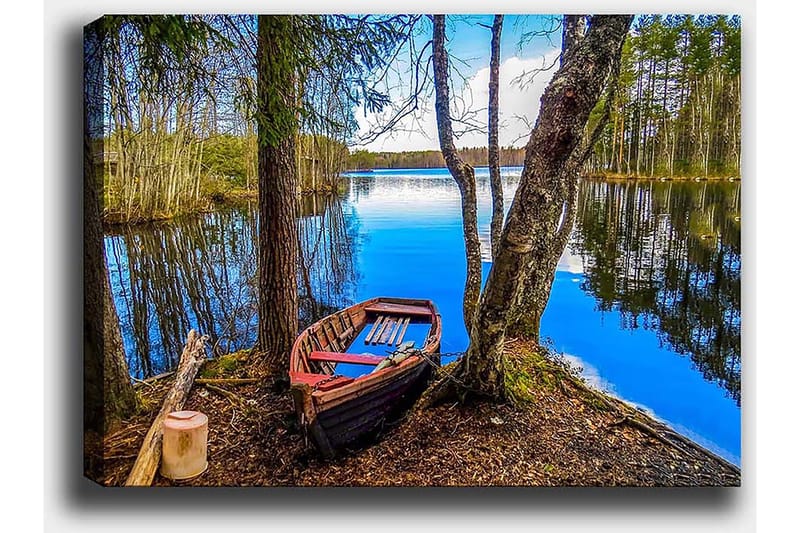 Dekorativ Canvasbilde 50x70 cm - Flerfarget - Innredning - Bilder & kunst - Lerretsbilder