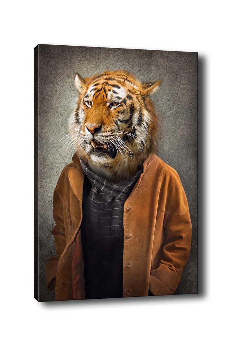 Dekorativ Canvasbilde 50x70 cm - Flerfarget - Innredning - Bilder & kunst - Lerretsbilder