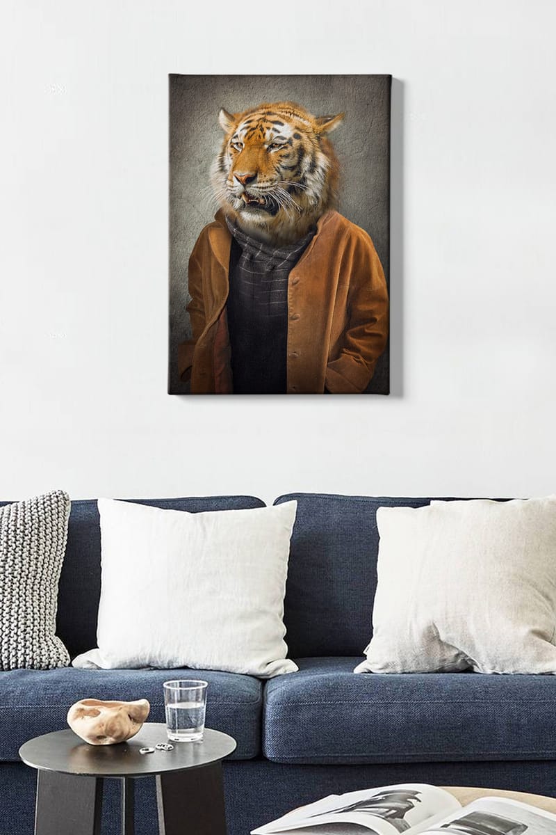 Dekorativ Canvasbilde 50x70 cm - Flerfarget - Innredning - Bilder & kunst - Lerretsbilder