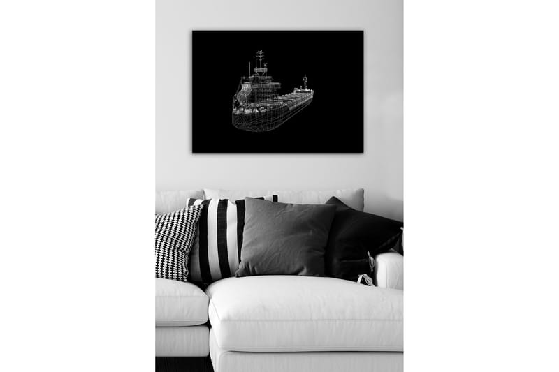 Dekorativ Canvasbilde 50x70 cm - Flerfarget - Innredning - Bilder & kunst - Lerretsbilder