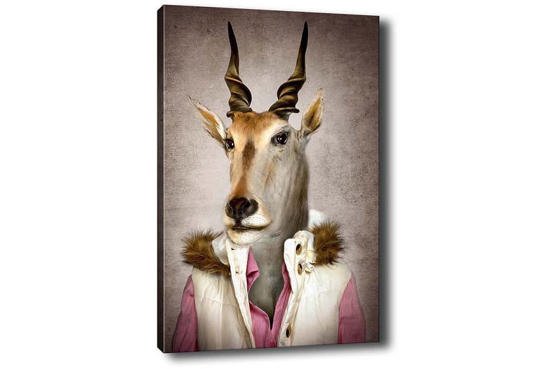 Dekorativ Canvasbilde 50x70 cm - Flerfarget - Innredning - Bilder & kunst - Lerretsbilder