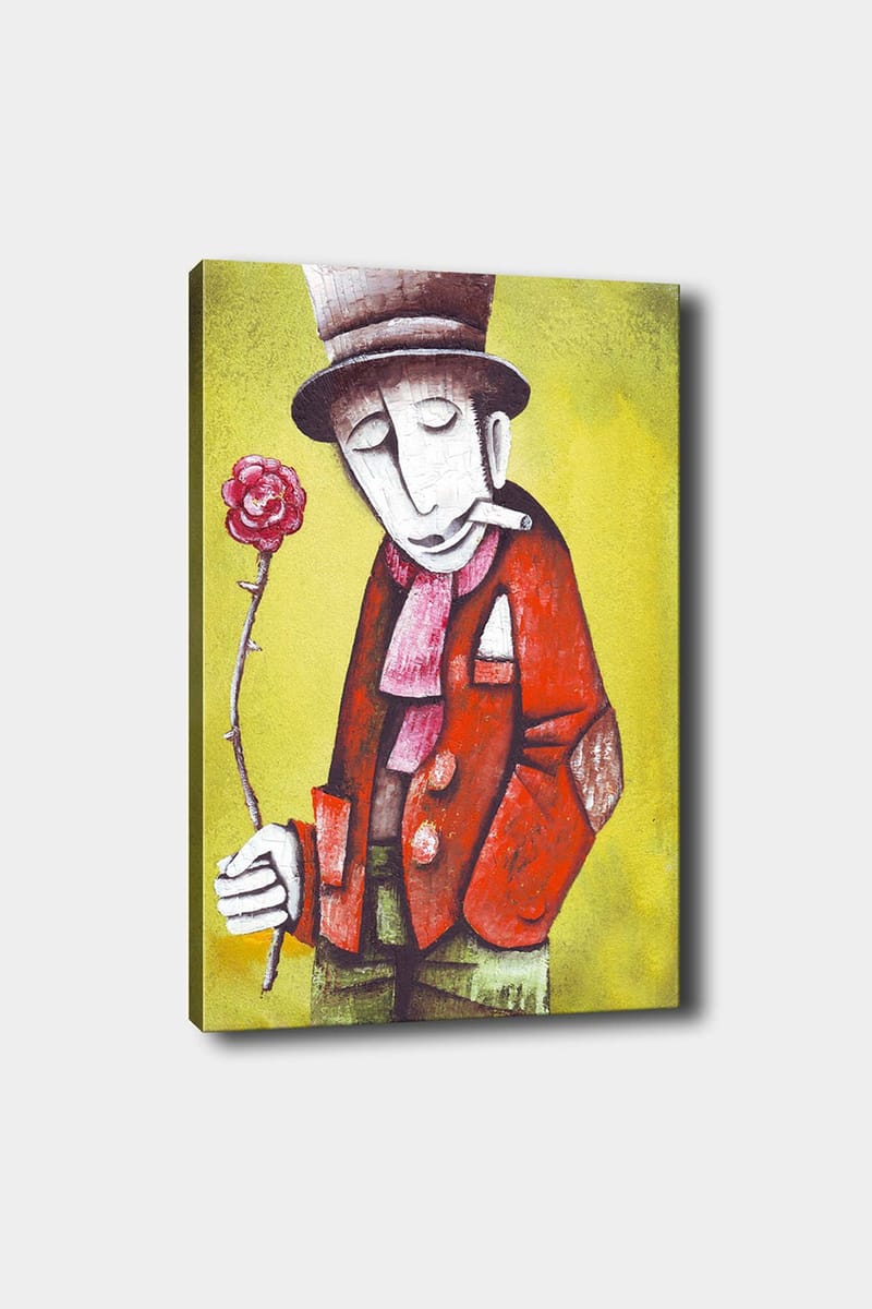 Dekorativ Canvasbilde 50x70 cm - Flerfarget - Innredning - Bilder & kunst - Lerretsbilder